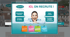 Desktop Screenshot of ladresse-caen.com